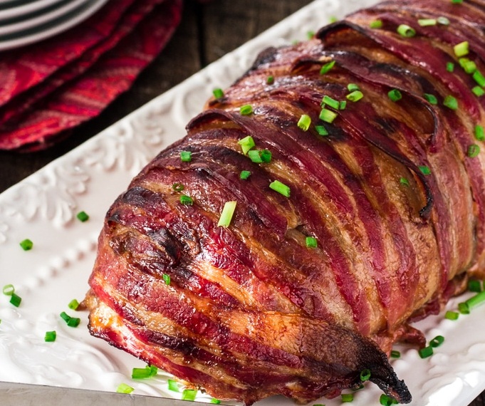 bacon-wrapped-meatloaf-and-twice-baked-potatoes