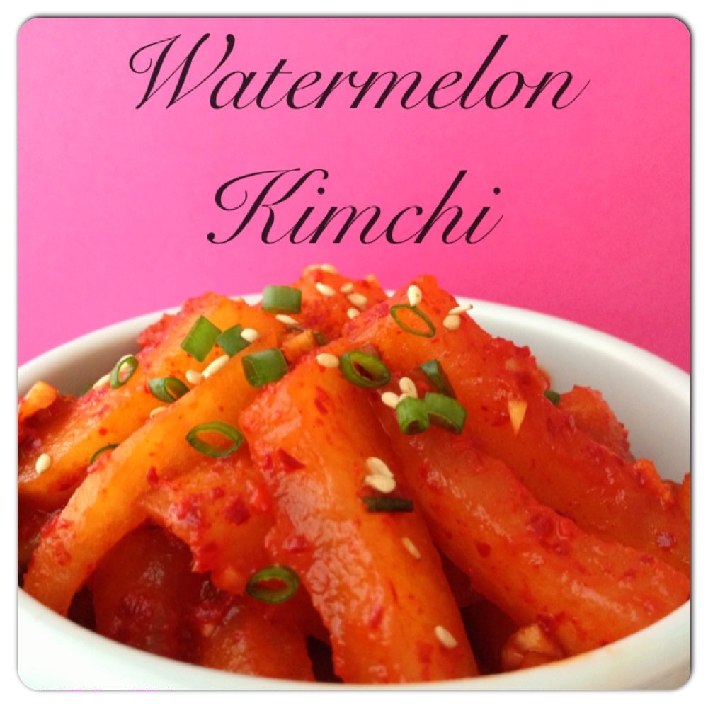 Watermelon Rind Kimchi