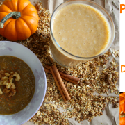 Pumpkin Spice - 3 Healthy Breakfast Recipes