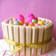 Easter Basket Funfetti Cake