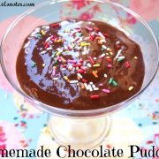 Homemade Chocolate {and Vanilla} Pudding