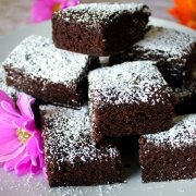 Microwave Brownies - Easy 5 Minute Brownies