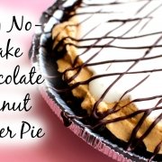 No Bake Chocolate Peanut Butter Pie