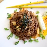 Korean Soba Noodles Bibimguksu 김치 비빔국수